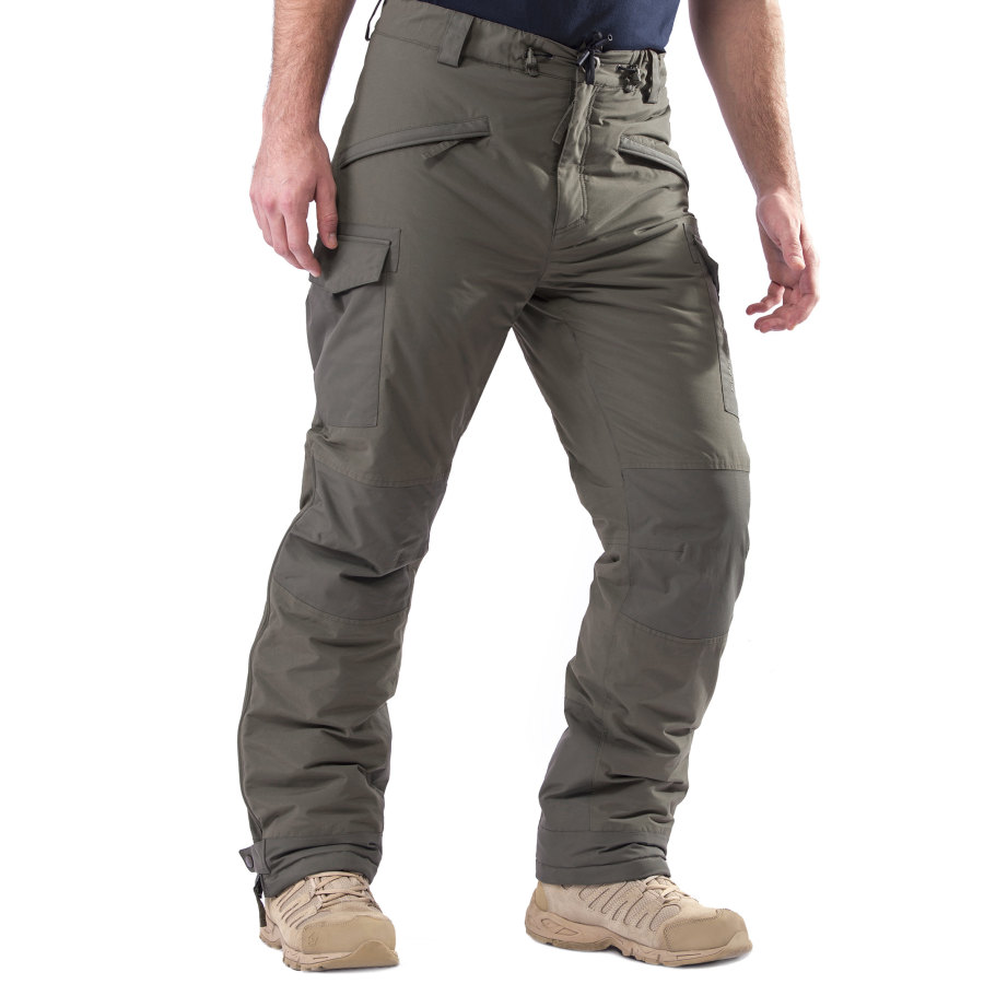 

Pantalones Cargo Para Hombre Pantalones De Trabajo Diarios Tácticos Con Múltiples Bolsillos Para Exteriores Verde Militar