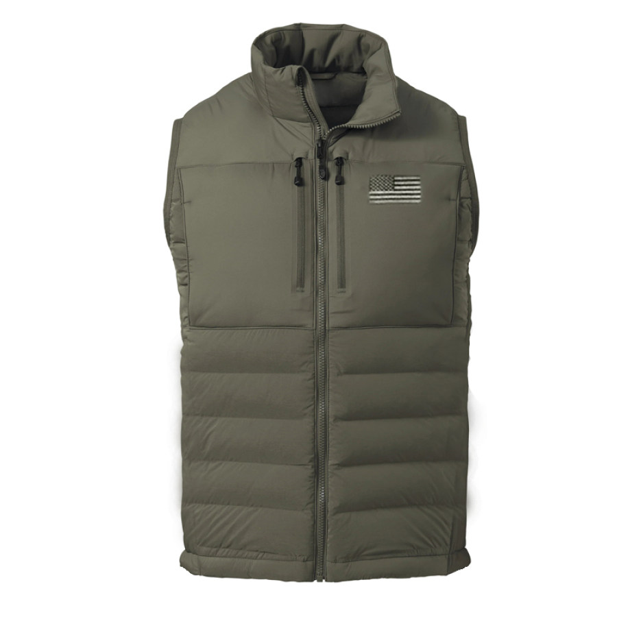 

Gilet Da Uomo In Piumino Tattico Da Esterno Calore Elasticità Resistenza Gilet Isolante