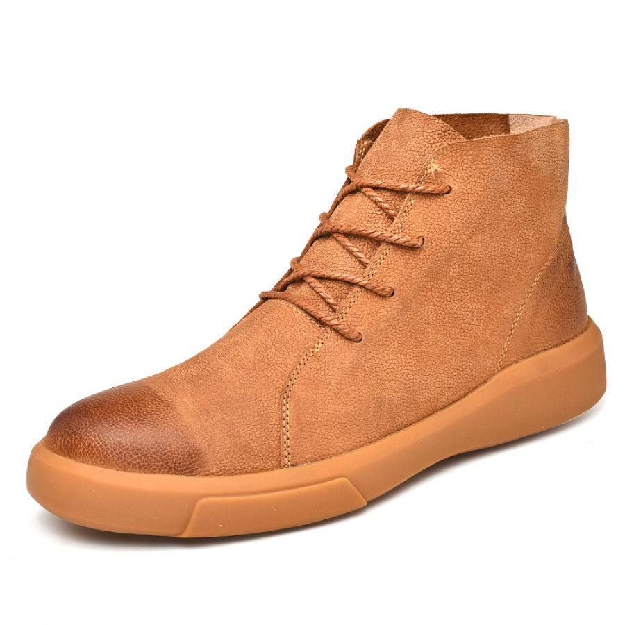 

Herren-Retro-High-Top-Casual-Martin-Stiefel Im Britischen Stil