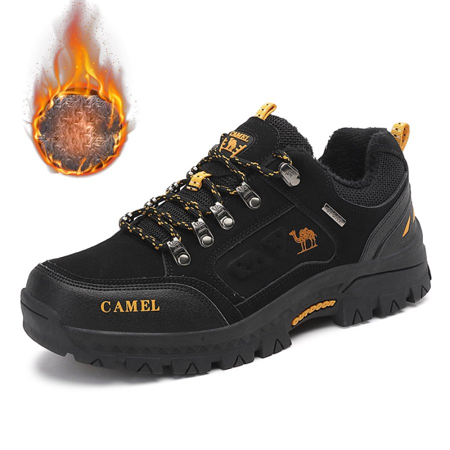 

Men's Warm Fleece Non-slip Casual Hiking Sneakers