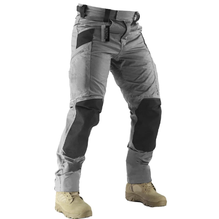 

Men's Tactical Gear Pant Motorcycle Riding Pants Military Camo Camping Hiking Trousers