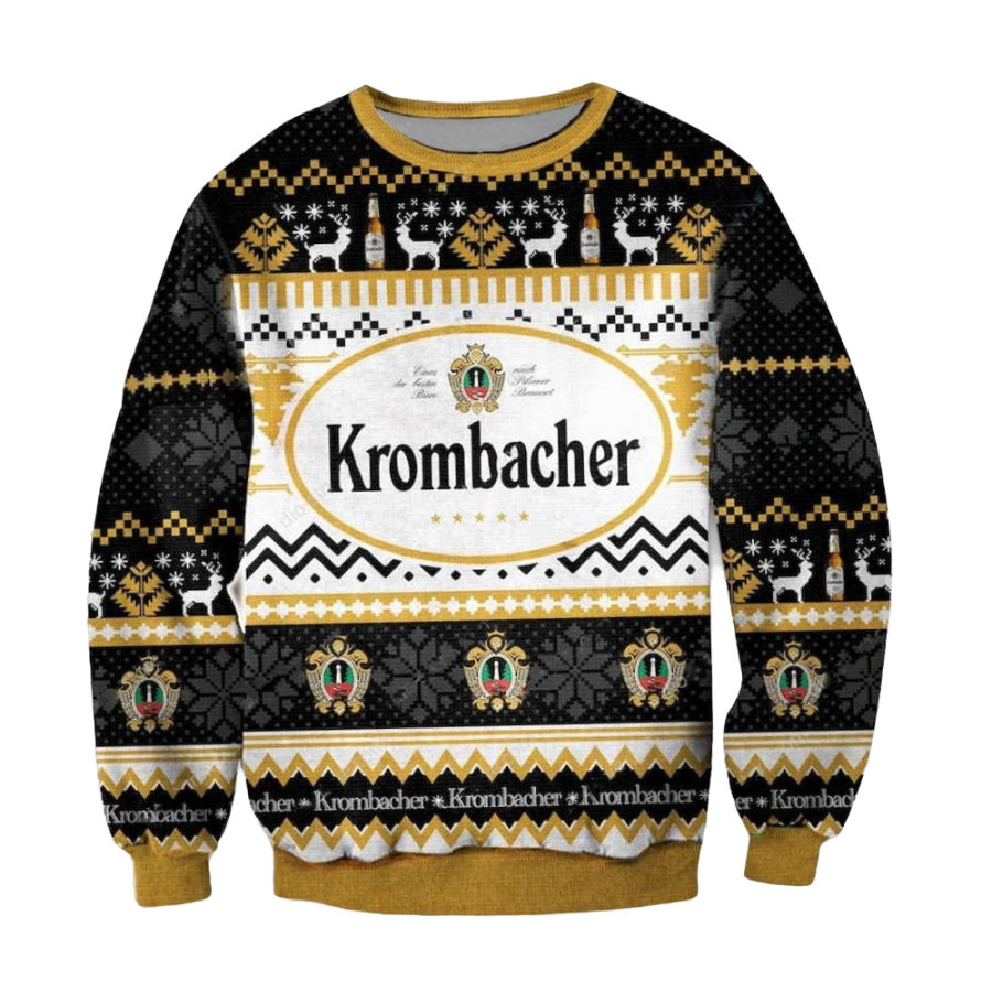 

Krombacher Sweat-shirt De Noël Laid 3D