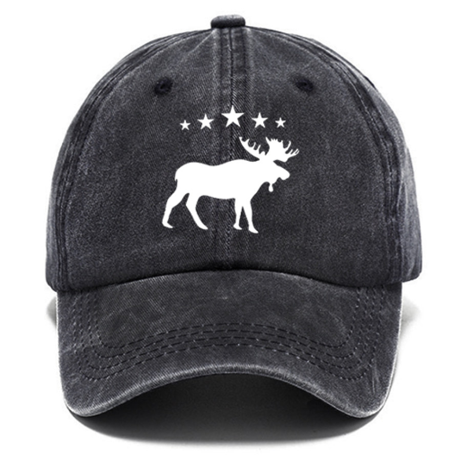 

Sonnenhut Aus Gewaschener Baumwolle Vintage Moose Creek Outdoor Casual Cap