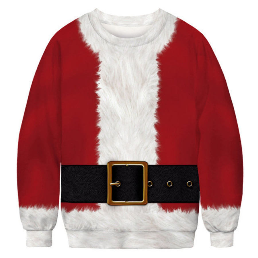 

Уродливый рождественский свитер куртка Санта-Клауса мужской отпуск
