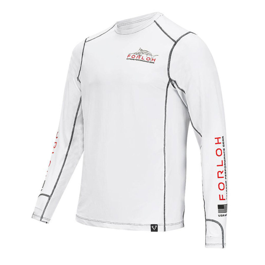 

SolAir BillFish Men's Outdoor Quick Drying Sports Tops Long Sleeve Crew