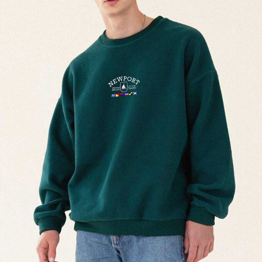 

Sudadera De Hombre De Forro Extragrande Newport Verde