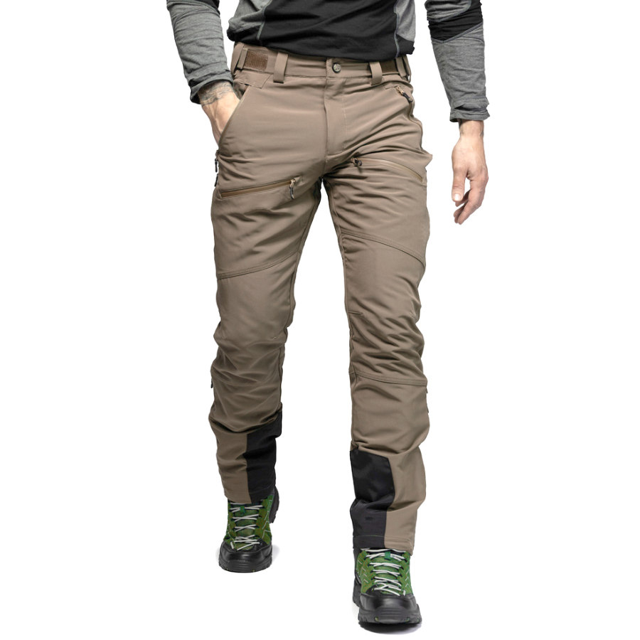 

Men's Cargo Pants Vintage Hiking Colorblock Daily Trousers Khaki