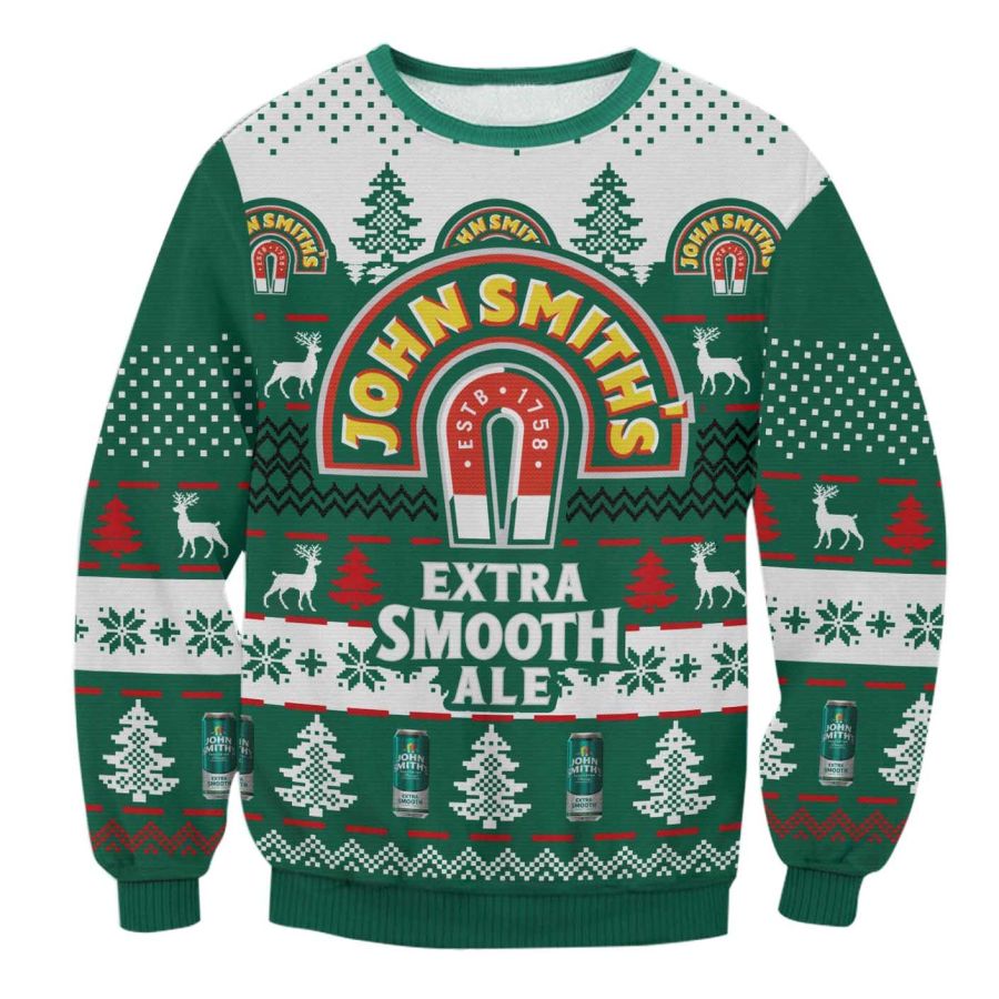 

Men's John Smith's 3D Print Ugly Christmas Sweatshirt