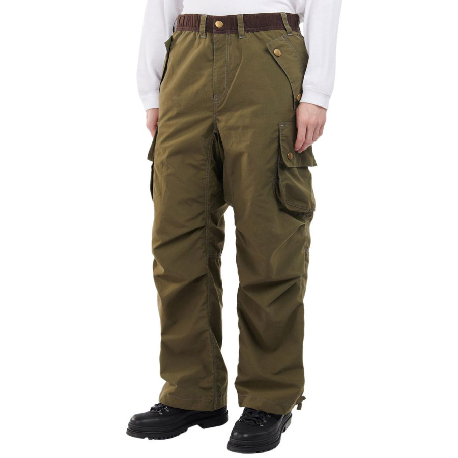 

Pantalones Cargo Para Hombre Pantalones Diarios Vintage Con Múltiples Bolsillos Verde Oliva