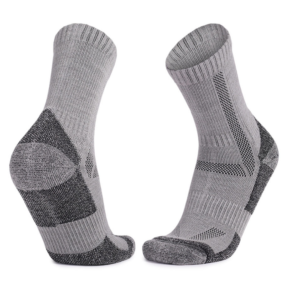 

Schwere Merinowolle-Socken Herren-Handtuch-Unterseite Warme Outdoor-Sport-Kaschmir-Socken Verdickte Schnee-Ski-Socken