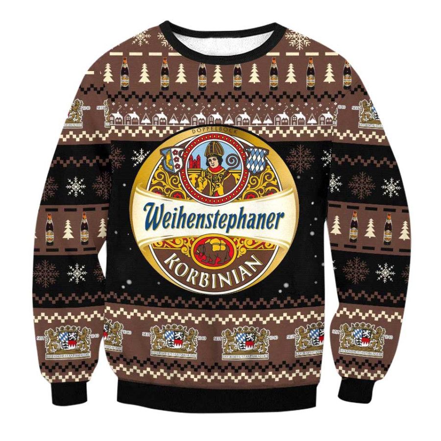 

Weihenstephaner Korbinian 3D-Druck Ugly Christmas Sweatshirt Für Herren