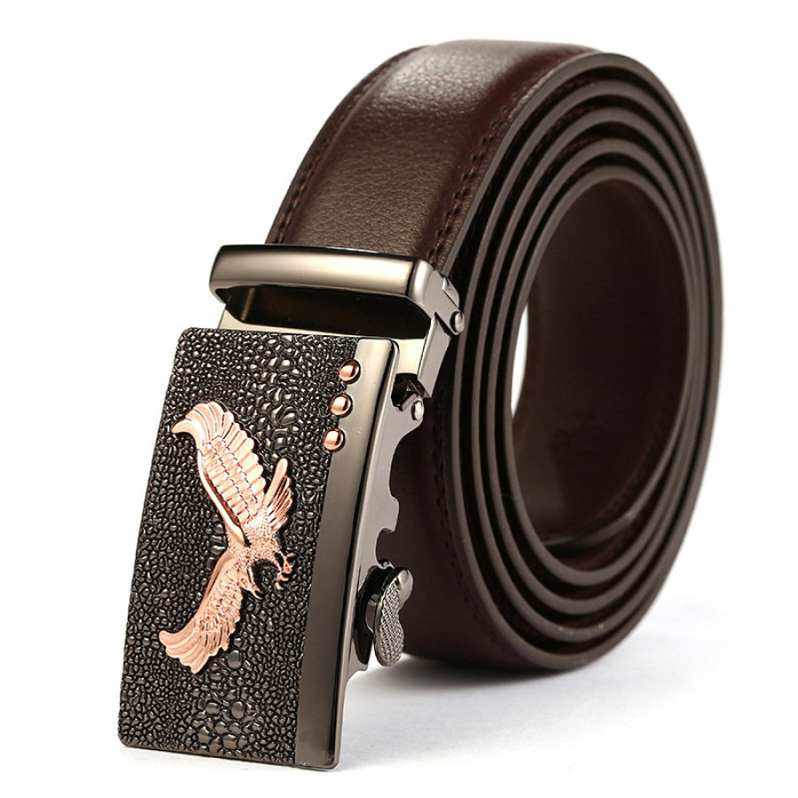 

Ceinture D'aigle à Boucle Automatique Rétro Pour Hommes