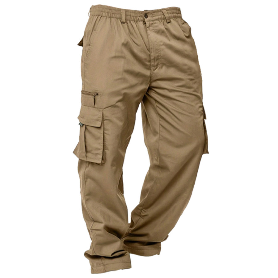 

Men's Outdoor Casual Pants Retro Cargo Pockets Special Training