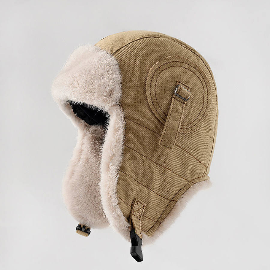 

Gorro De Piloto Para Exteriores Gorro Polar Resistente Al Viento Con Protección Para Los Oídos Para Mantener El Calor Durante El Ciclismo De Invierno