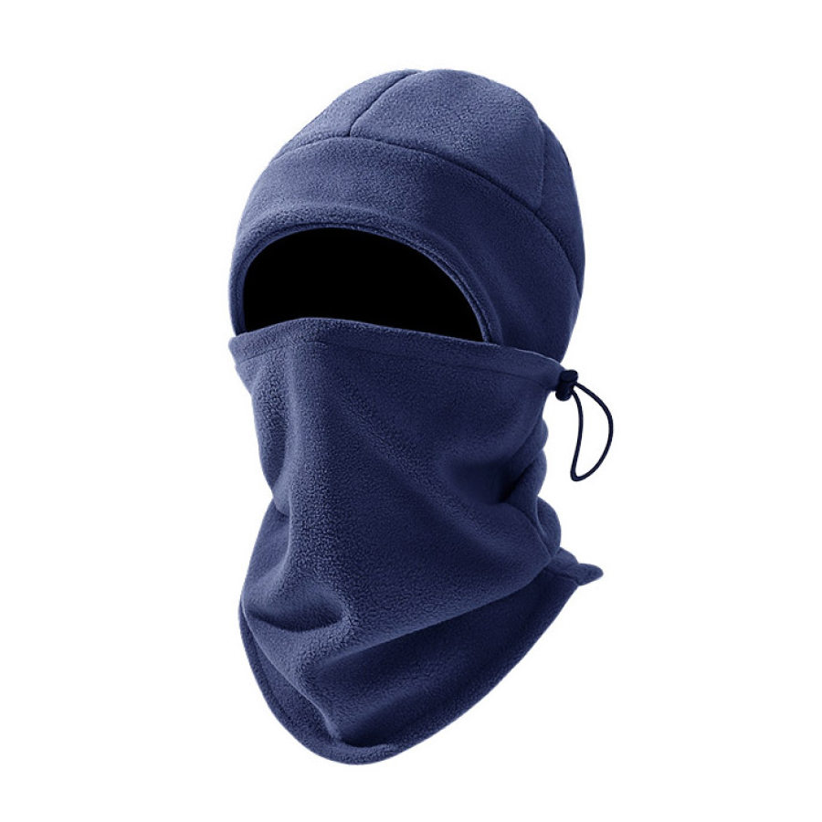 

Men's Winter Windproof Mask Hat Neck Gaiter Two Piece Set