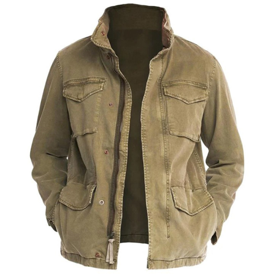 

Veste Cargo Tactique Multi-poches Pour Hommes