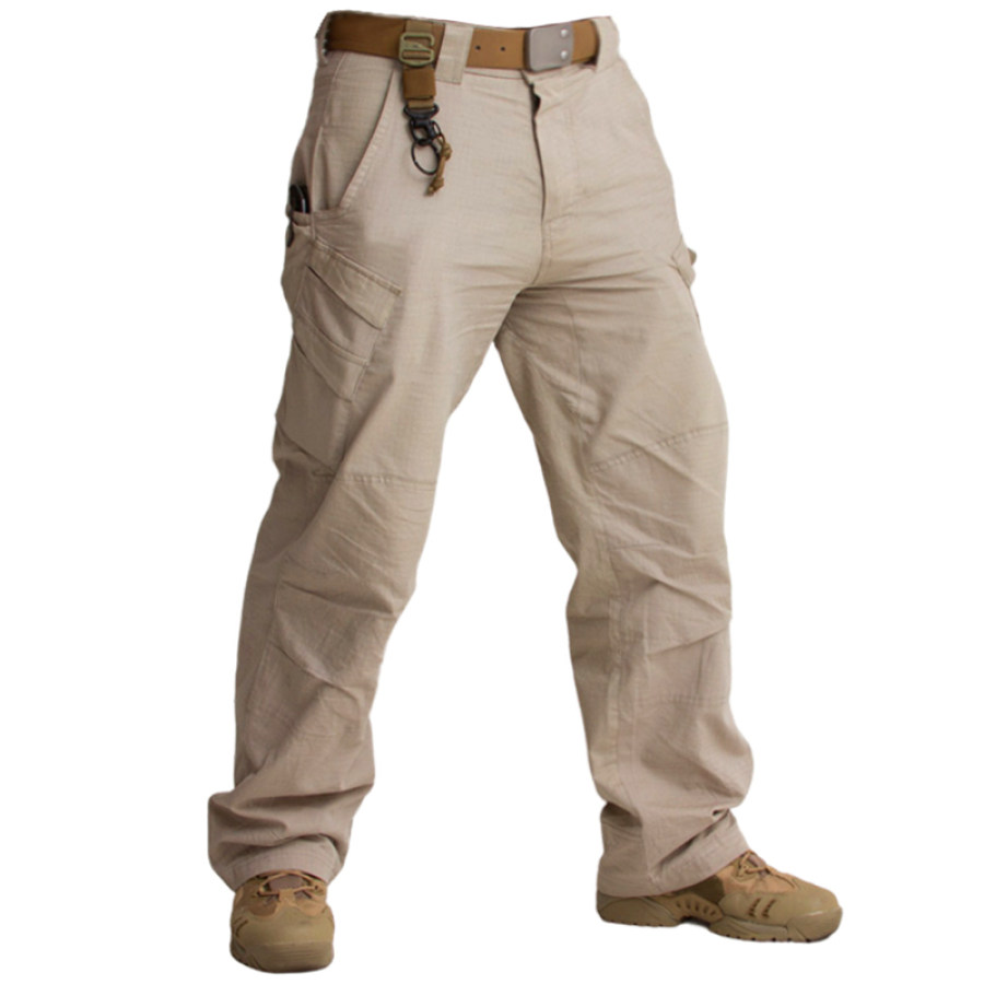 

Pantalon Tactique D'extérieur Pour Hommes Poche Multifonctionnelle Pantalon Décontracté Résistant à L'usure