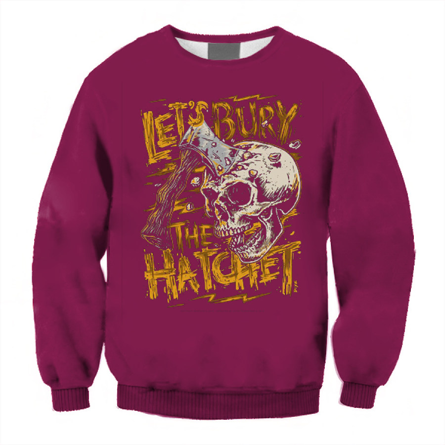 

Sweat-shirt Surdimensionné Unisexe Imprimé Groupe De Rock Heavy Metal