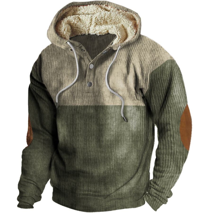 

Sudadera Casual De Manga Larga Con Capucha Para Hombre Al Aire Libre