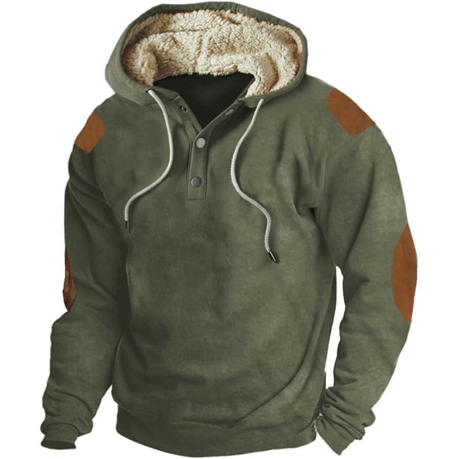 

Sudadera Casual De Manga Larga Con Capucha Para Hombre Al Aire Libre