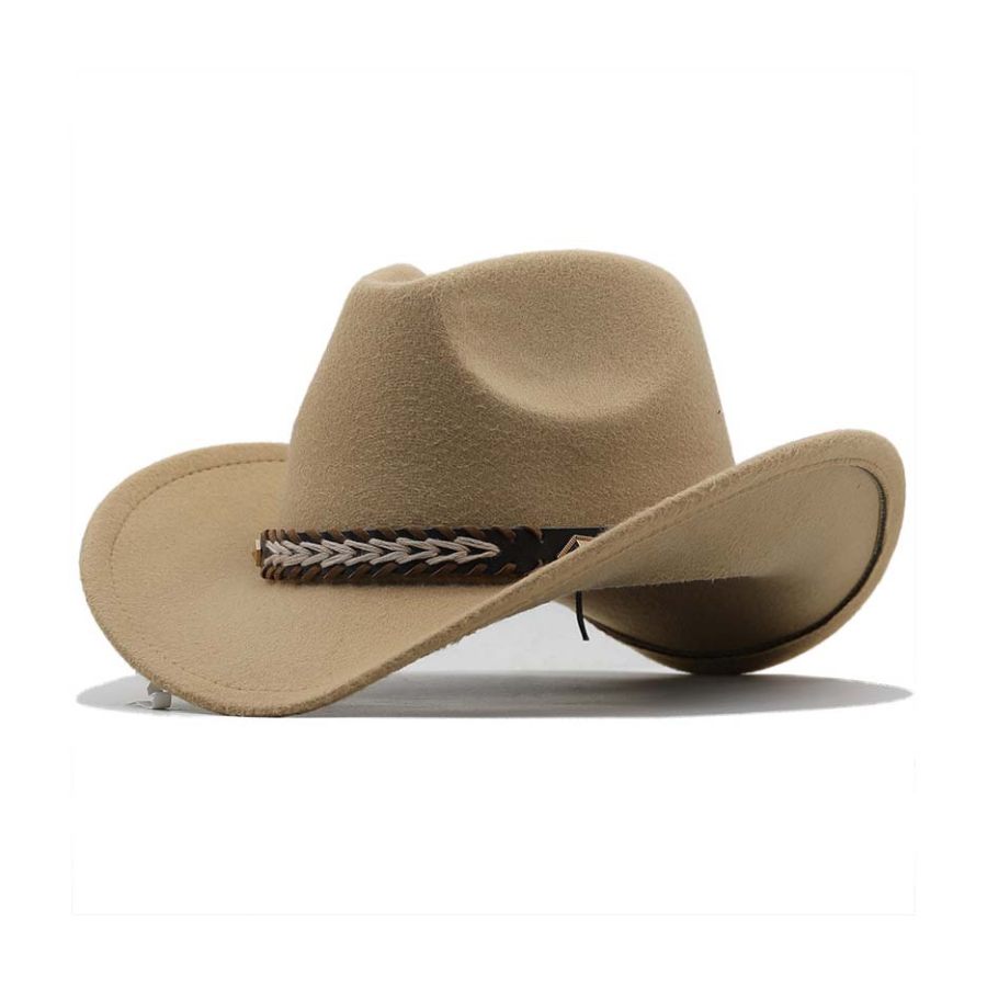 

Vintage Woolen Western Cowboy Hat