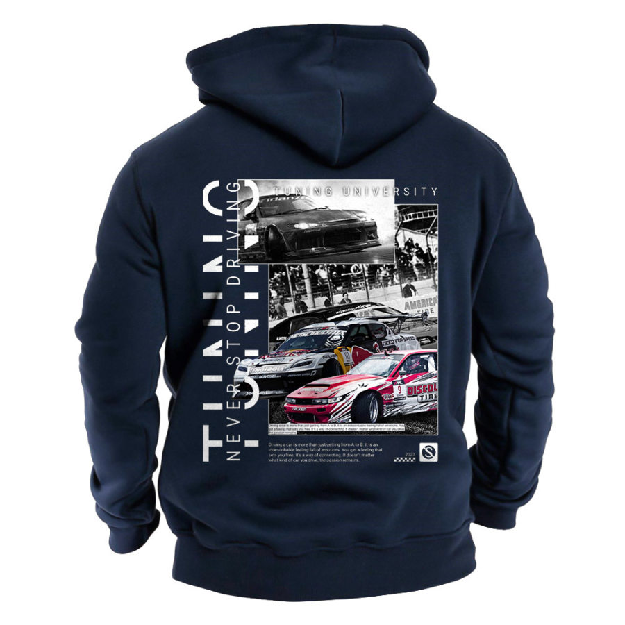 

Sudadera Con Capucha Para Hombre Con Estampado De Carreras Al Aire Libre De Manga Larga Para Uso Diario
