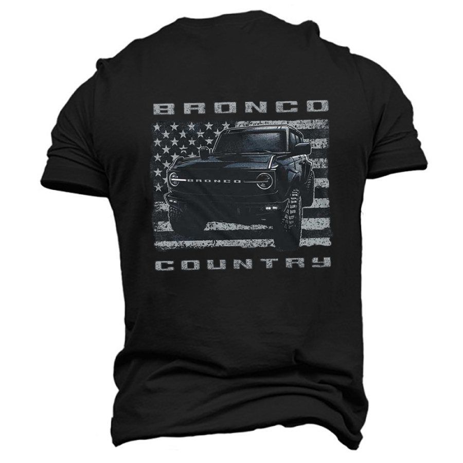 

Camiseta Diaria De Verano De Manga Corta Informal Para Viaje Todoterreno En Jeep Al Aire Libre Para Hombre