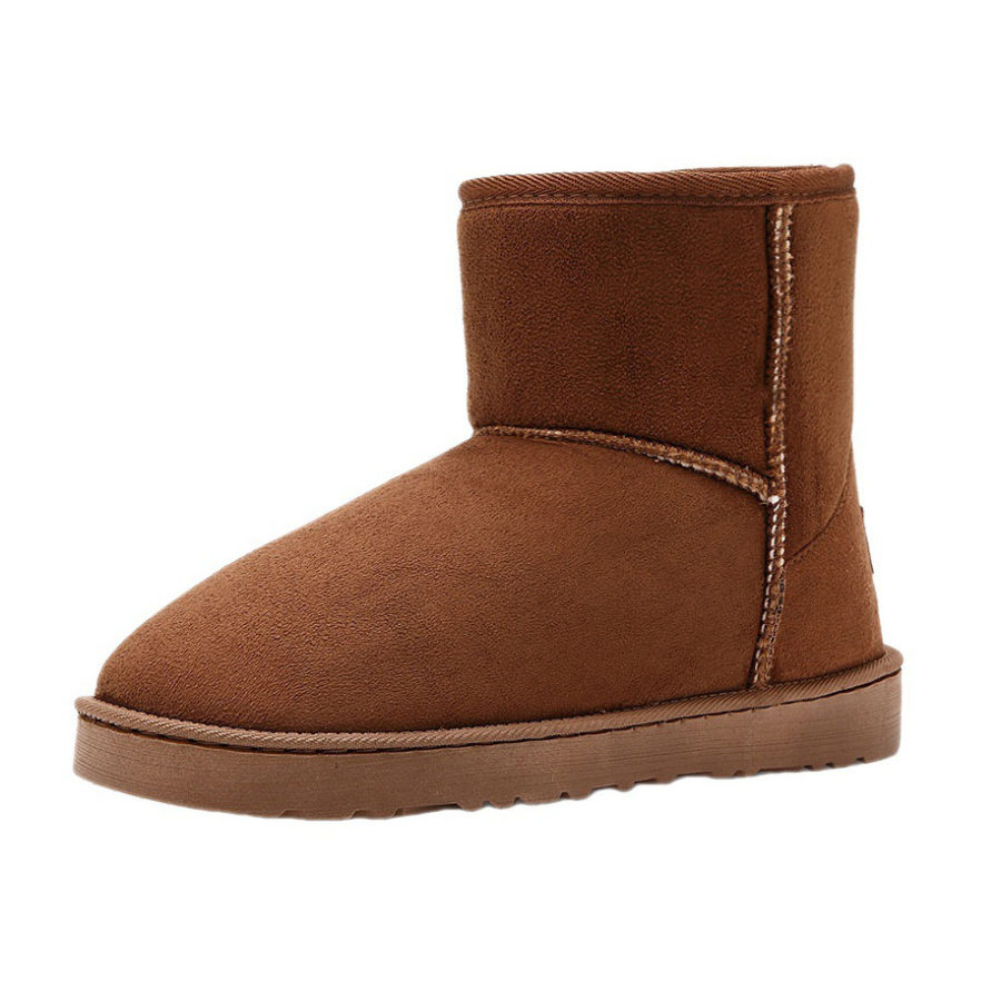 

Chaussures De Coton Chaudes D'hiver En Plein Air Unisexes Bottes De Neige