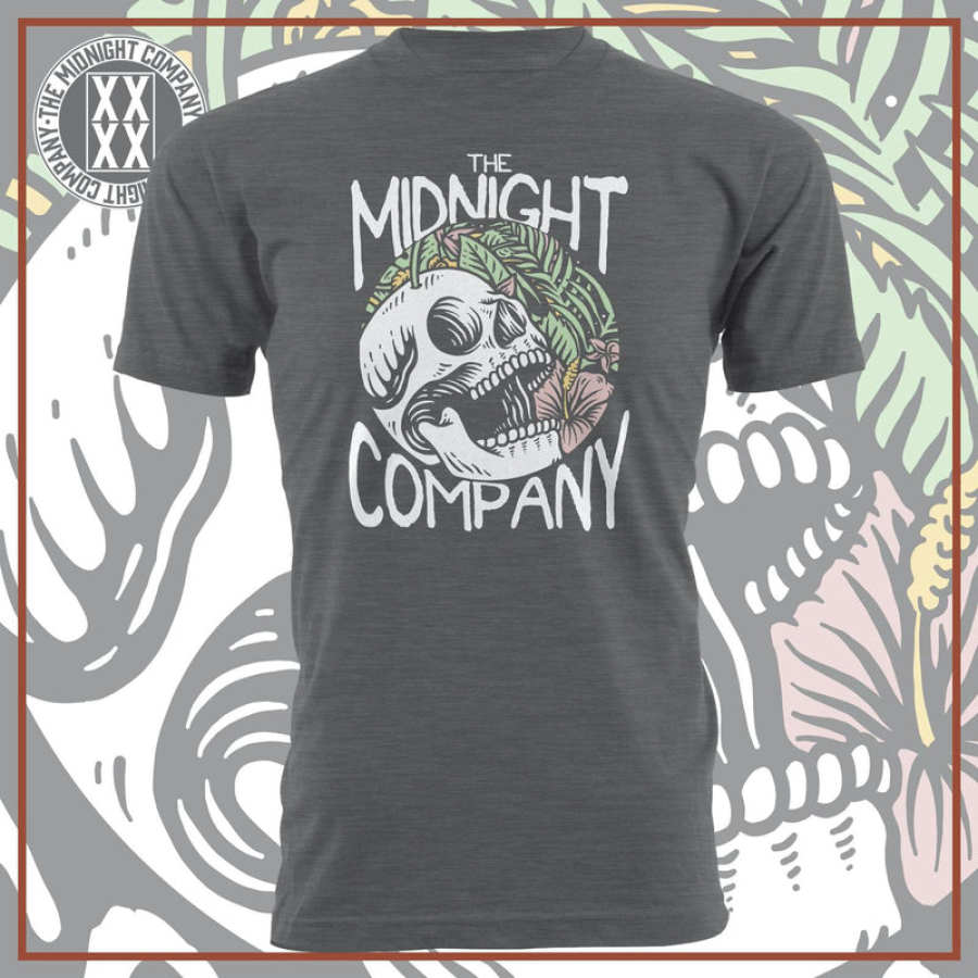 

Lässiges Midnight Paradise Kurzarm-T-Shirt Für Herren