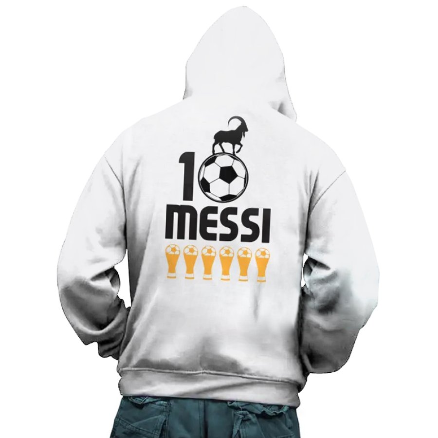 

Men's Vintage Messi Bundesliga Football Hoodie Sweatshirt