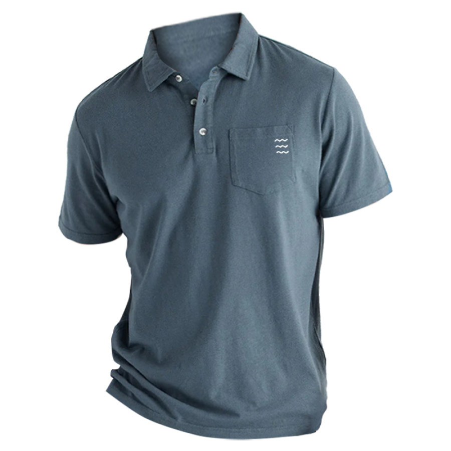

Мужская рубашка поло для морской рыбалки Freefly повседневная футболка с короткими рукавами для отпуска и отдыха
