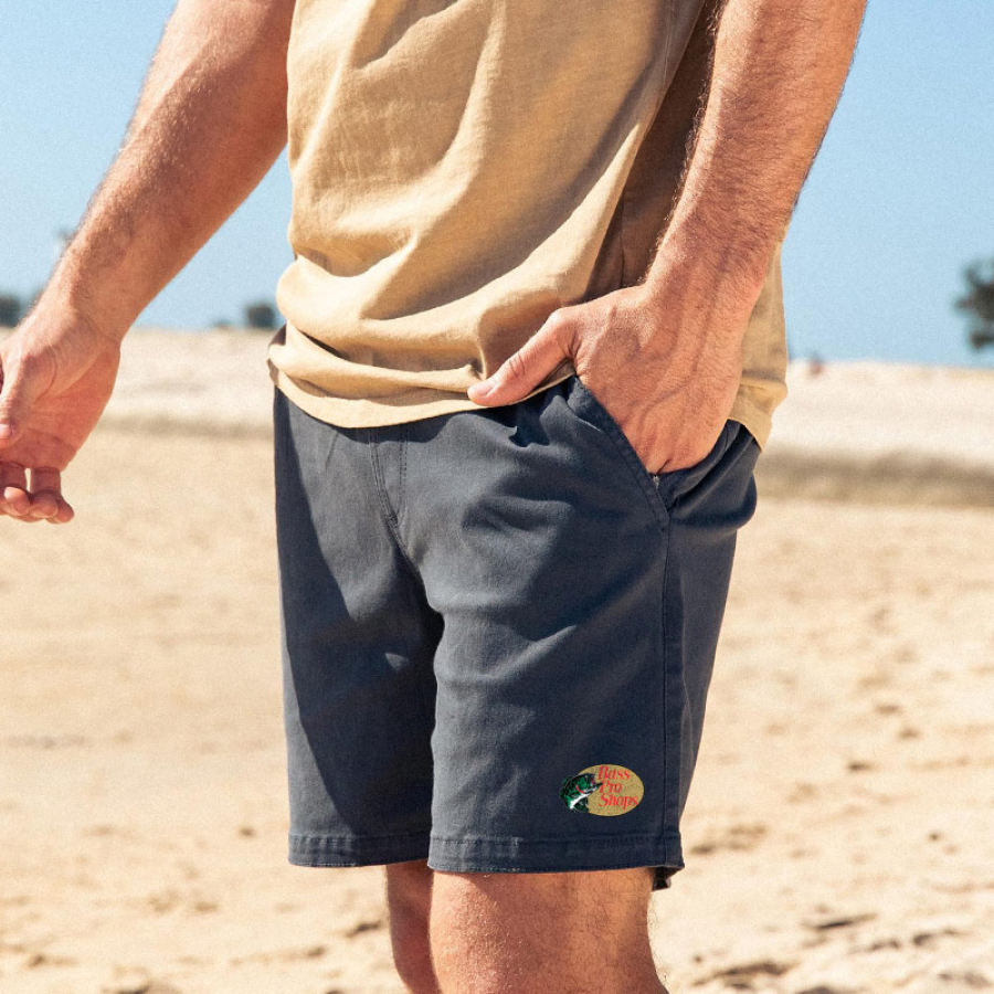 

Shorts De Pêche Pour Hommes Shorts De Bord Décontractés De Tous Les Jours Shorts Cargo