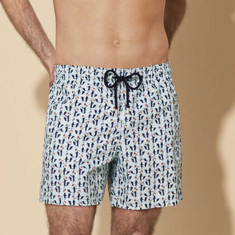 

Men's Bedrucken Swim Shorts Cocorico