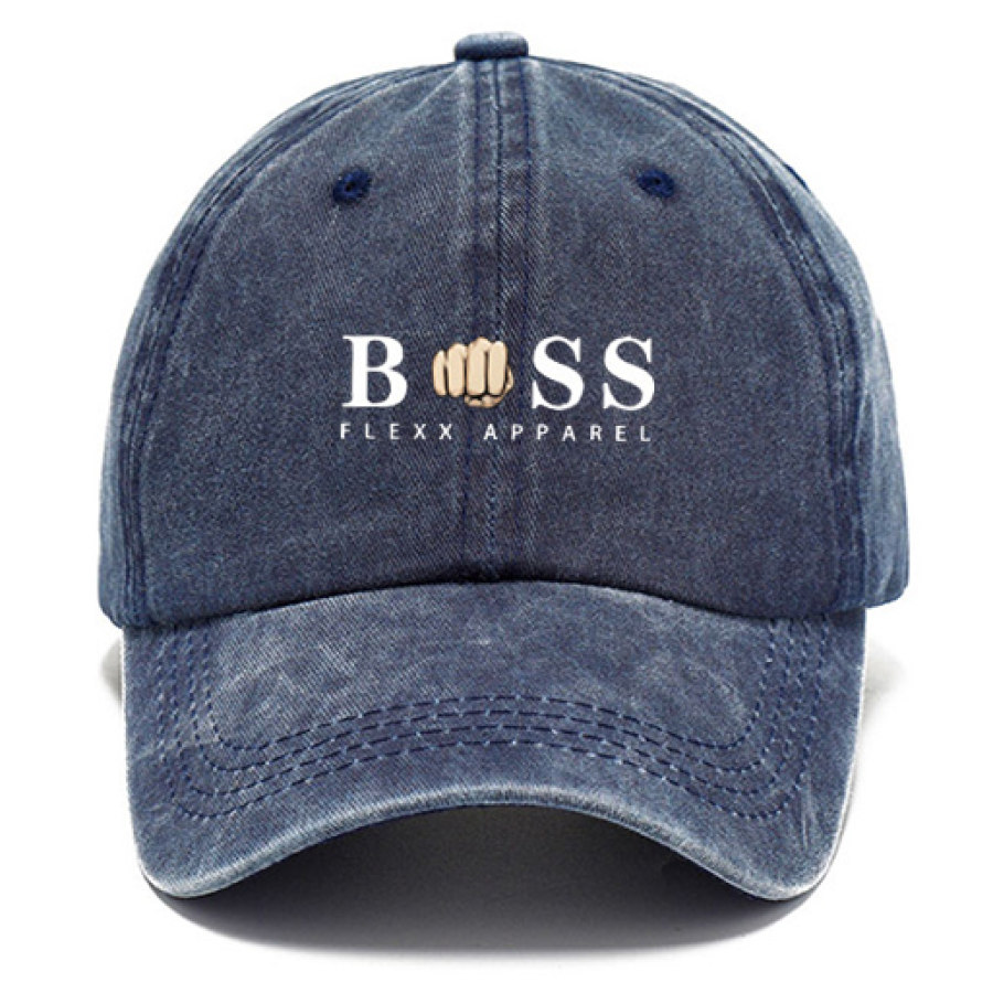 

Boss - Gorro De Algodón Lavado Para El Sol Estilo Vintage Informal Para Exteriores