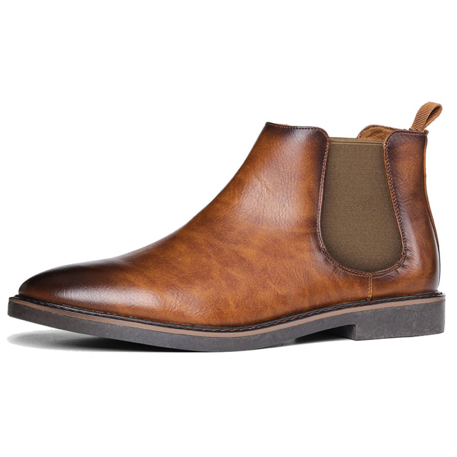 

Bottes Martin Chelsea Rétro Pour Hommes Chaussures De Marche De Style Britannique