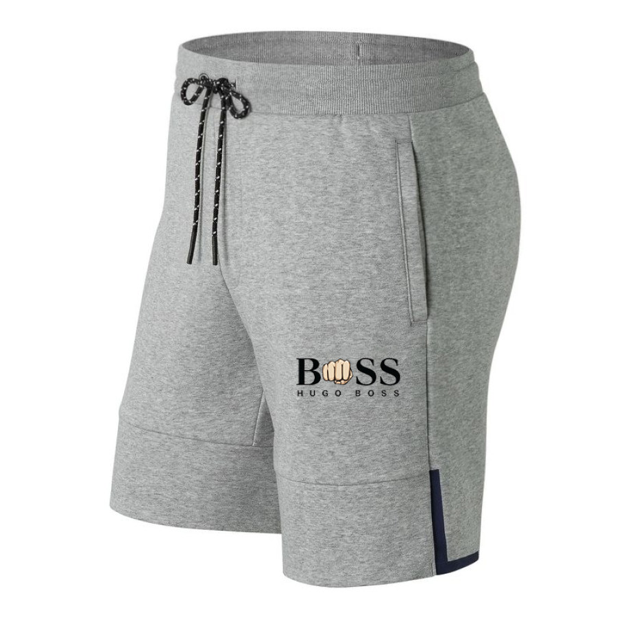 

Pantalones Cortos Casuales Con Cordón De Verano Boss Para Hombre