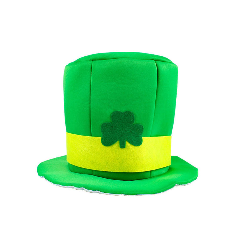 

St. Patrick's Day Irish Hat Shamrock Bearded Hat Carnival Party High Hat