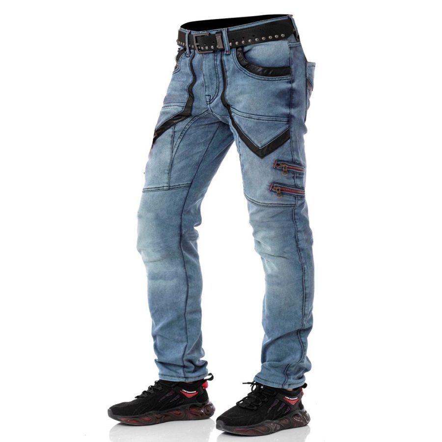 

Jean De Moto Pour Hommes Pantalon Décontracté D'extérieur Vintage Quotidien