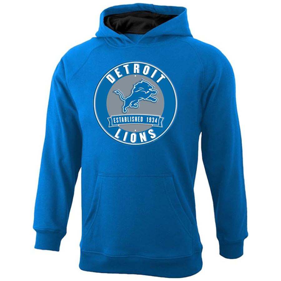 

NFL Detroit Lions 8-20 Youth Athlete Pullover Hoodie