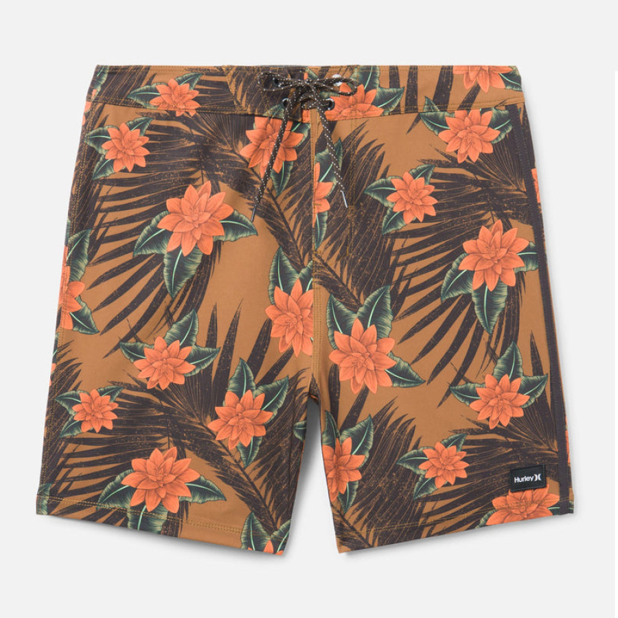 

Hurley Boardshort De Surf Con Estampado Geométrico étnico De 18" Para Hombre