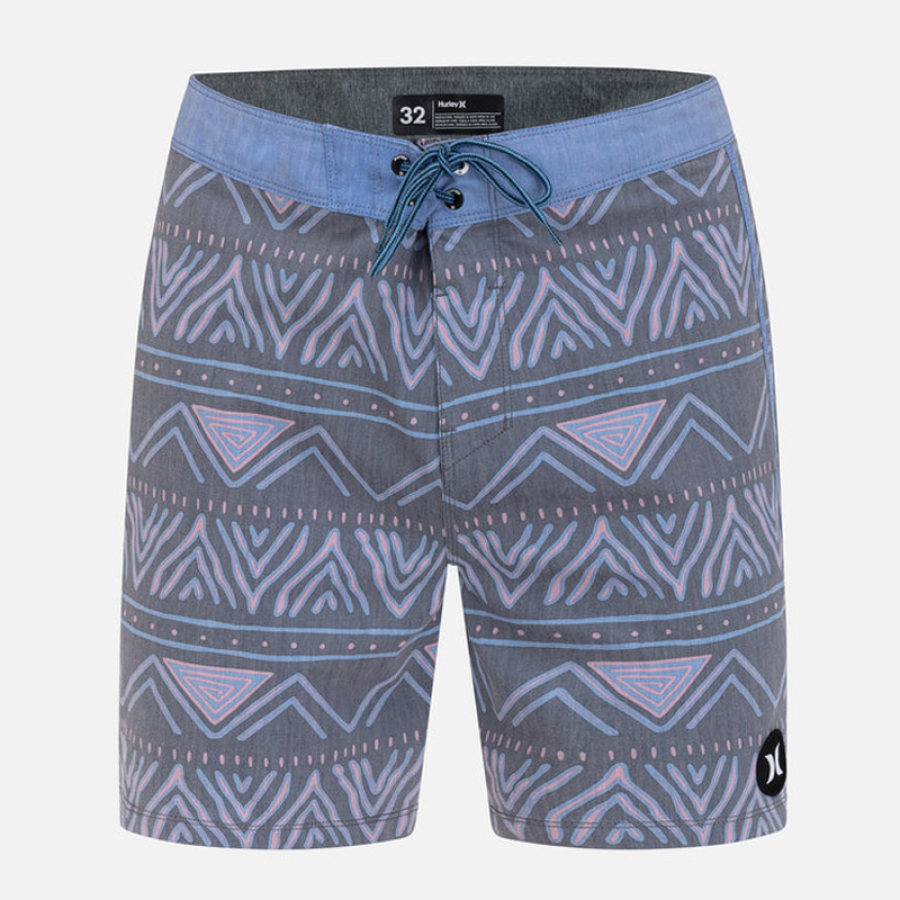 

Hurley Boardshort De 18" Phantom Nature Shorts De Surf Con Cordón Shorts Para Portón Trasero