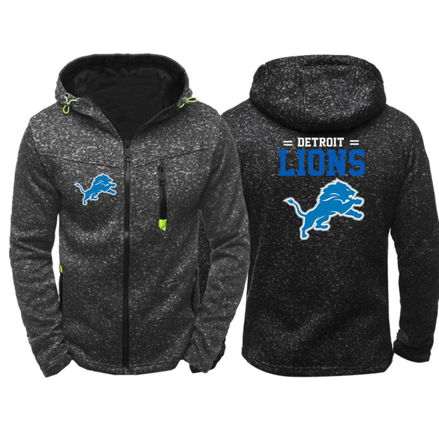 

NFL Football Sudadera Chaqueta Sudadera Con Capucha Cremallera Ropa Plus Terciopelo