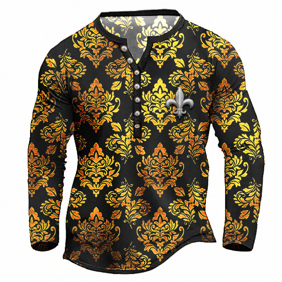 

T-shirt Logo Fleur De Lys Baroque