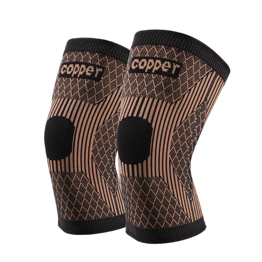 

Copper Outdoor Orichalcum Fiber Breathable Sports Knee Pads Cycling Knee Pads Climbing