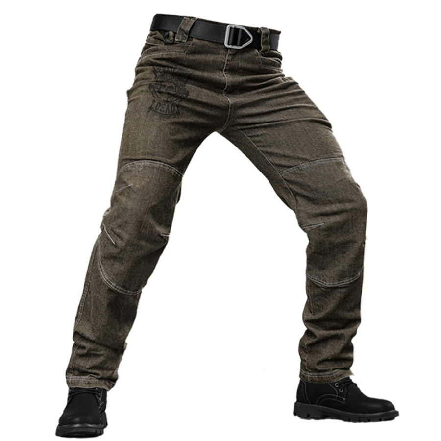 

Grateful Dead Off-road Harley Anti-fall And Wear-resistant Jeans