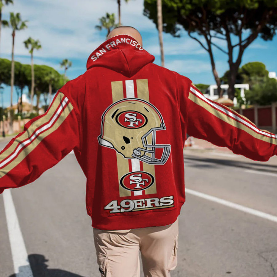 

Sudadera Con Capucha Extragrande Del Super Bowl De La NFL De Los San Francisco 49ers Para Hombre