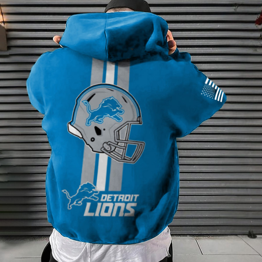 

Sudadera Con Capucha Extragrande Del Super Bowl De La NFL Detroit Lions Para Hombre