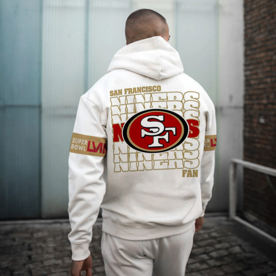 

Sudadera Con Capucha Extragrande Del Super Bowl De La NFL De Los San Francisco 49ers Para Hombre