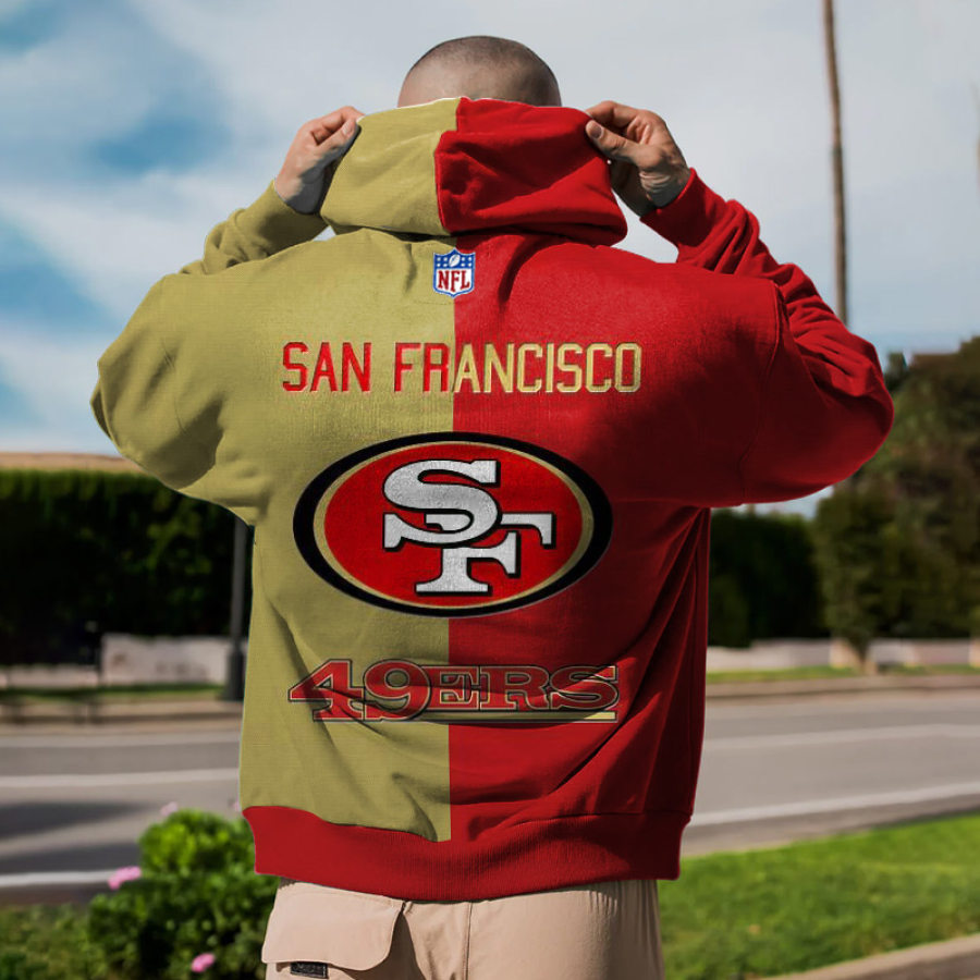 

Sudadera Con Capucha Extragrande Del Super Bowl De La NFL De Los San Francisco 49ers Para Hombre