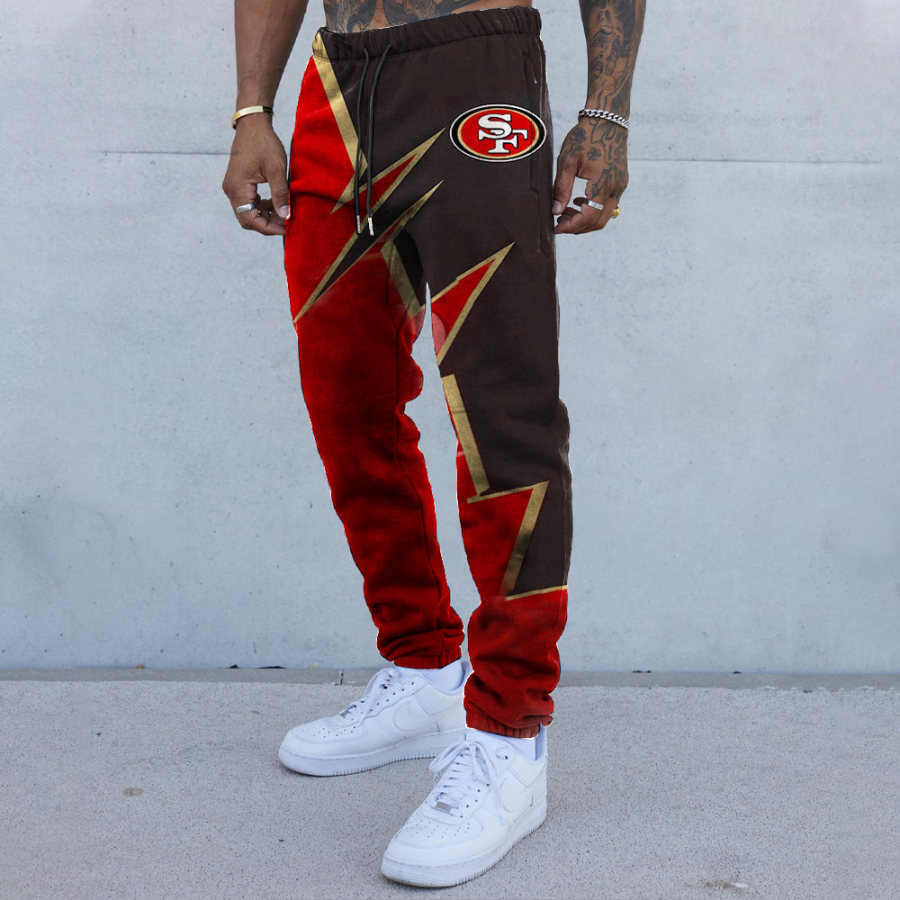 

Herren San Francisco 49ers Bedruckte NFL Super Bowl Freizeithose